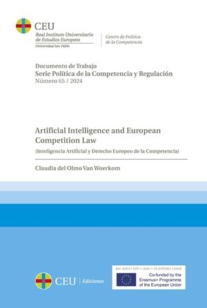 ARTIFICIAL INTELLIGENCE AND EUROPEAN COMPETITION LAW | 9788419976550 | OLMO VAN WOERKOM DEL, CLAUDIA
