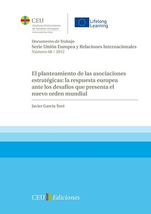 PLANTEAMIENTO DE LAS ASOCIACIONES ESTRATÉGICAS, EL | 9788415382317 | GARCÍA TONI, JAVIER