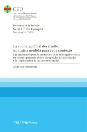 COOPERACIÓN A MEDIDA, LA: UN TRAJE PARA CADA CONTEXTO | 9788492456543 | VAN NISTELROOIJ, ANNE
