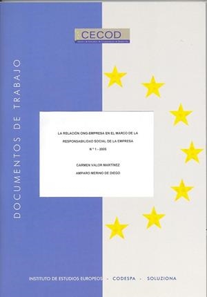 RELACIÓN ONG-EMPRESA EN EL MARCO DE LA RESPONSABILIDAD SOCIAL DE LA EMPRESA, LA | 9788486117153 | VALOR MARTÍNEZ, CARMEN / MERINO DE DIEGO, AMPARO