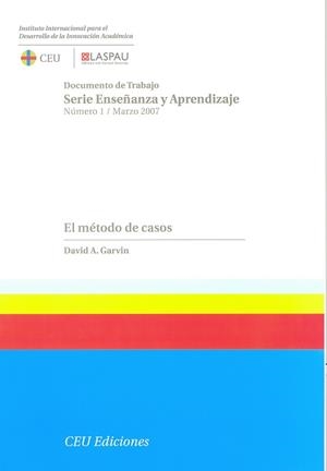 MÉTODO DE CASOS, EL | 9788496860032 | GARVIN, DAVID. A