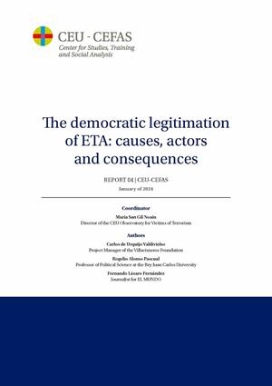 DEMOCRATIC LEGITIMATION OF ETA, THE : CAUSES, ACTORS AND CONSEQUENCES | 9788419976185 | SAN GIL NOAIN, MARÍA / URQUIJO VALDIVIELSO, CARLOS MARÍA DE / ALONSO PASCUAL, ROGELIO