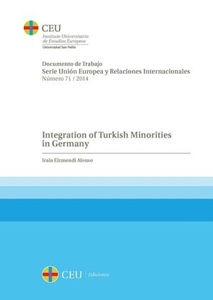 INTEGRATION OF TURKISH MINORITIES IN GERMANY | 9788415949398 | EIZMENDI ALONSO, IRAIA
