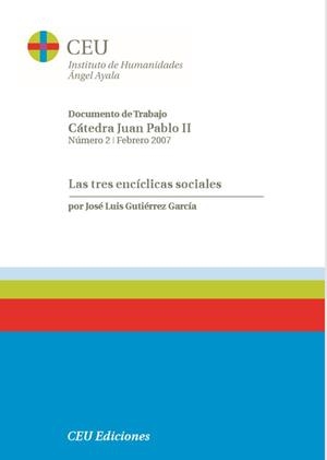 TRES ENCICLICAS SOCIALES, LAS | 9788486117801 | GUTIERREZ GARCIA, JOSE LUIS