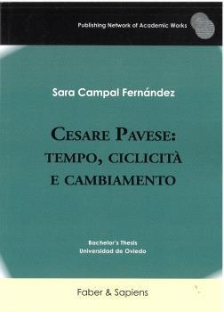 CESARE PAVESE : TEMPO, CICLICITÀ E CAMBIAMENTO | 9791399210668 | CAMPAL FERNÁNDEZ, SARA
