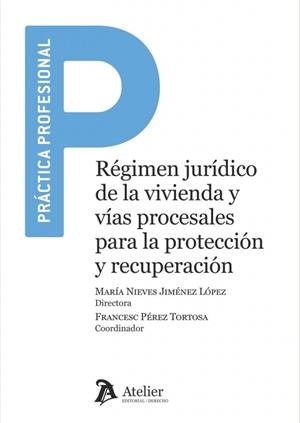 RÉGIMEN JURÍDICO DE LA VIVIENDA Y VÍAS PROCESALES PARA LA PROTECCIÓN Y RECUPERACIÓN | 9791388250392 | JIMENEZ LOPEZ, MARIA NIEVES
