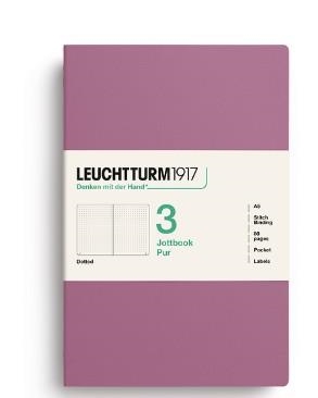 JOTTBOOK PUR A5 PUNTETS PACK 3 DUSTY ROSE | 4070292006246