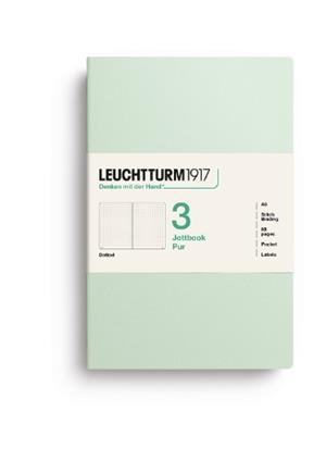 JOTTBOOK PUR A5 PUNTETS PACK 3 MINT GREEN | 4070292006277