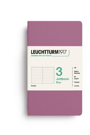 JOTTBOOK PUR A6 PUNTETS PACK 3 DUSTY ROSE | 4070292006475