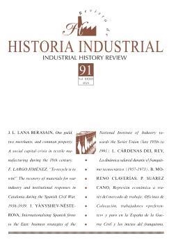 HISTORIA INDUSTRIAL 91 VOL. XXXIII 2024 | 977113272000591
