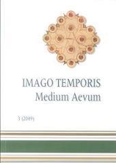 IMAGO TEMPORIS. MEDIUN AEVUM 3 (2009) | 977188839300303