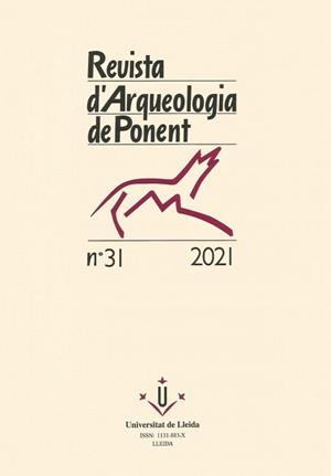 REVISTA D'ARQUEOLOGIA DE PONENT Nº 31 2021 | 977113188305331