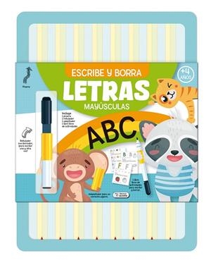 ESCRIBE Y BORRA - MAYUSCULAS ABC | 9788411515726