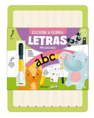 ESCRIBE Y BORRA - MINUSCULAS ABC | 9788411515733