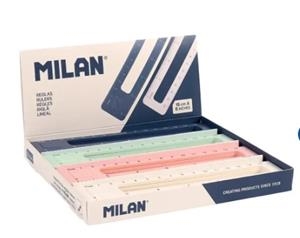 REGLA 15 CM MILAN VARIS COLORS | 8411574116714