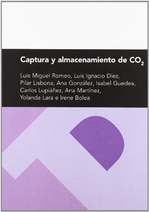 CAPTURA Y ALMACENAMIENTO DE CO2 | 9788492521692