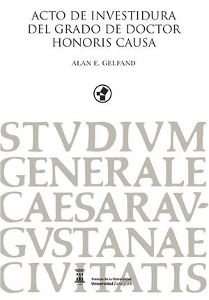 ACTO DE INVESTIDURA DEL GRADO DE DOCTOR HONORIS CAUSA | 9791370140243 | GELFAND, ALAN E.