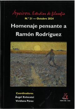 HOMENAJE PENSANTE A RAMÓN RODRÍGUEZ | 9788412918052 | XOLOCOTZI, ÁNGEL.