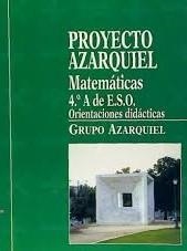 PROYECTO AZARQUIEL 4º A E.S.O. PROFESOR | 9788479602925 | GRUPO AZARQUIEL