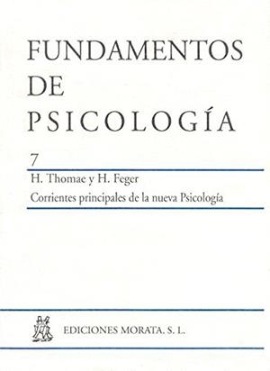 CORRIENTES PRINCIPALES DE LA MODERNA PSICOLOGIA | 9788471121097 | THOMAE, H. / FEGER, H.