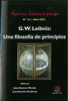 G. W. LEIBNIZ : UNA FILOSOFÍA DE PRINCIPIOS | 9788412535013