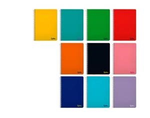 LLIBRETA A5 FULLS BLANCS TAPA DIFERENTS COLORS | 8423473108073