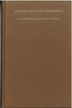 CUESTIONES DE GRAMÁTICA Y LÉXICO EN EL NUEVO TESTAMENTO | 9788470574313 | MATEOS, JUAN