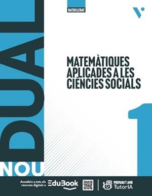NOU DUAL 1. MATEMÀTIQUES APLICADES A LES CIÈNCIES SOCIALS. (LC+QA) | 9791370225001 | PANCORBO, L. / RUIZ, G.