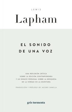 SONIDO DE UNA VOZ, EL | 9789709667127 | LAPHAN, LEWIS