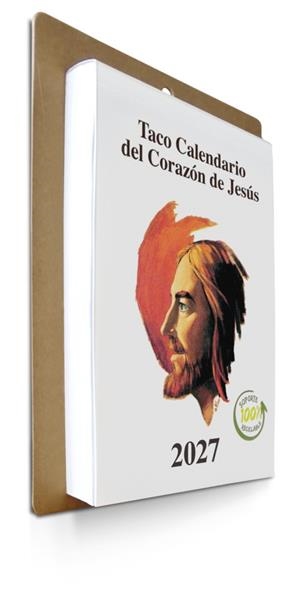 TACO CALENDARIO DEL CORAZÓN DE JESÚS - GIGANTE - 2027 | 9788427150645