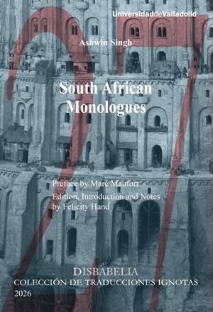 SOUTH AFRICAN MONOLOGUES | 9788413204147 | SINGH, ASHWIN