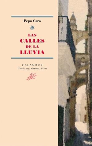 CALLES DE LA LLUVIA, LAS | 9788483592137 | CARO GAMAZA, PEPA