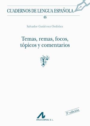 TEMAS, REMAS, FOCOS TÓPICOS Y COMENTARIOS | 9788476352687 | GUTIÉRREZ ORDÓÑEZ, SALVADOR