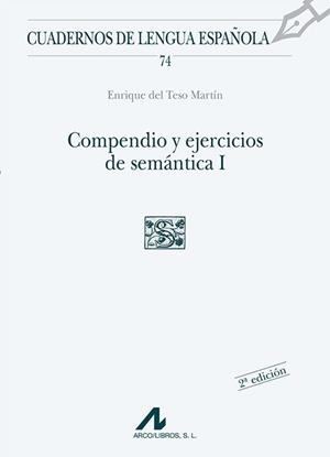 COMPENDIO Y EJERCICIOS DE SEMÁNTICA I | 9788476355114 | DEL TESO MARTÍN, ENRIQUE