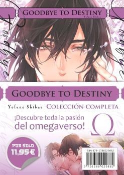 GOODBYE TO DESTINY (COLECCIÓN COMPLETA) | 9791388029882 | SHIBUE, YOFUNE