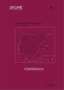 MAPA GEOLÓGICO DE ESPAÑA, ESCALA 1:200.000 : PONFERRADA, HOJA 18, 3-3 | 9788400112400 | RODRÍGUEZ FERNÁNDEZ, ROBERTO/TOYOS, JOSÉ MARÍA/DÍEZ-MONTES, ÁNGEL/GONZÁLEZ MENÉNDEZ, L./GALLASTEGUI,