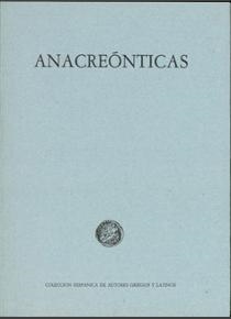 ANACREÓNTICAS | 9788400050016 | ANACREONTE