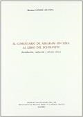 COMENTARIO DE ABRAHAM IBN EZRA AL LIBRO DEL ECLESIASTÉS, EL | 9788400074029 | IBN EZRA, ABRAHAM