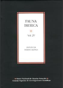 FAUNA IBÉRICA. VOL. 25. ANNELIDA POLYCHAETA I | 9788400082949 | SAN MARTÍN PERAL, GUILLERMO/VIÉITEZ MARTÍN, JOSÉ MANUEL/ALOS CALVO, CARLOS