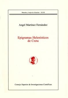 EPIGRAMAS HELENÍSTICOS DE CRETA | 9788400084691 | MARTÍNEZ FERNÁNDEZ, ÁNGEL