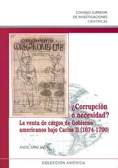 CORRUPCIÓN O NECESIDAD? | 9788400088040 | SANZ TAPIA, ÁNGEL
