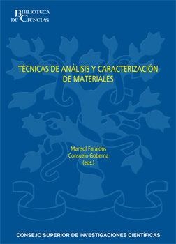 TÉCNICAS DE ANÁLISIS Y CARACTERIZACIÓN DE MATERIALES (2ª EDICIÓN REVISADA Y AUME | 9788400094362