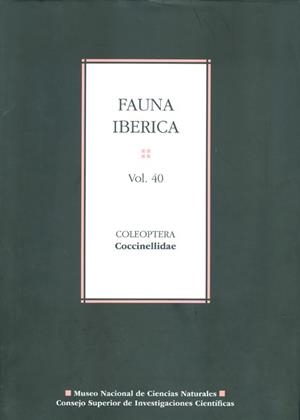 FAUNA IBÉRICA. VOL. 40, COLEOPTERA : COCCINELLIDAE | 9788400099480 | EIZAGUIRRE ORBE, SANTOS