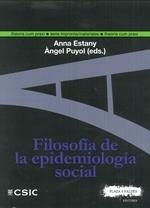 FILOSOFÍA DE LA EPIDEMIOLOGÍA SOCIAL | 9788400101480