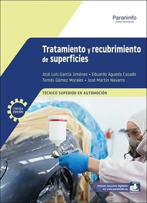 TRATAMIENTO Y RECUBRIMIENTO DE SUPERFICIES (3 EDICIÓN 2026) | 9788428376730 | ÁGUEDA, EDUARDO / GARCÍA JIMÉNEZ, JOSÉ LUIS / MARTÍN NAVARRO, JOSÉ / GÓMEZ MORALES, TOMÁS