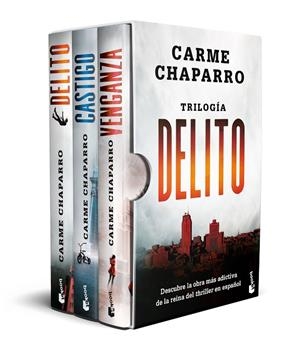 ESTUCHE SERIE DELITO (DELITO + CASTIGO + VENGANZA) | 9788467083545 | CHAPARRO, CARME