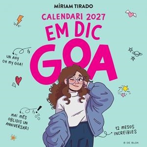 CALENDARI EM DIC GOA 2027 | 9791387994365 | TIRADO, MÍRIAM