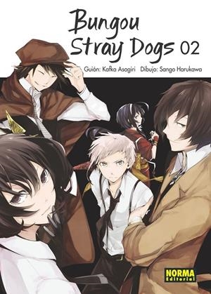 BUNGOU STRAY DOGS 02 | 9788467984620 | ASAGIRI, KAFKA