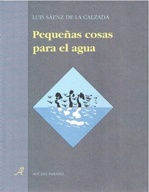 PEQUEÑAS COSAS PARA EL AGUA | 9788488547200 | SÁENZ DE LA CALZADA, LUIS