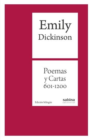 EMILY DICKINSON. POEMAS Y CARTAS 601-1200 | 9788412792553 | DICKINSON, EMILY